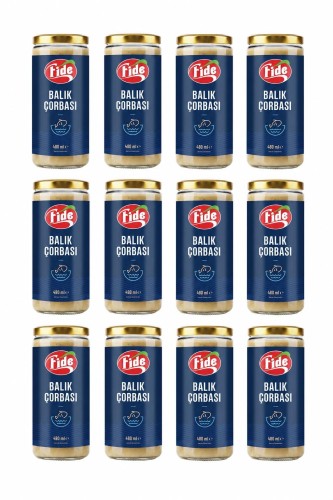 Fide - Fide Balık Çorbası 12 X 480 ML