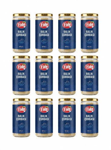 Fide - Fide Balık Çorbası 12 X 480 ML