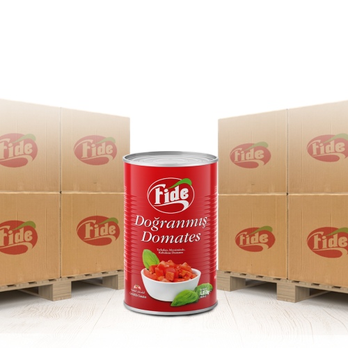 Fide Doğranmış Domates 4050 G X 210 Adet