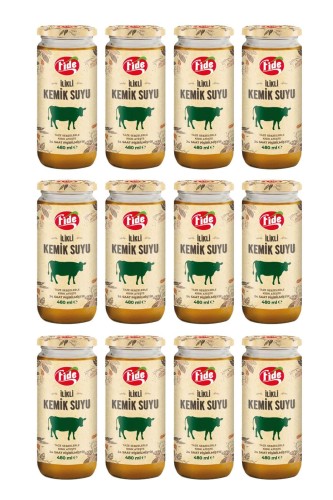 Fide - Fide İlikli Kemik Suyu 12 X 480 ML