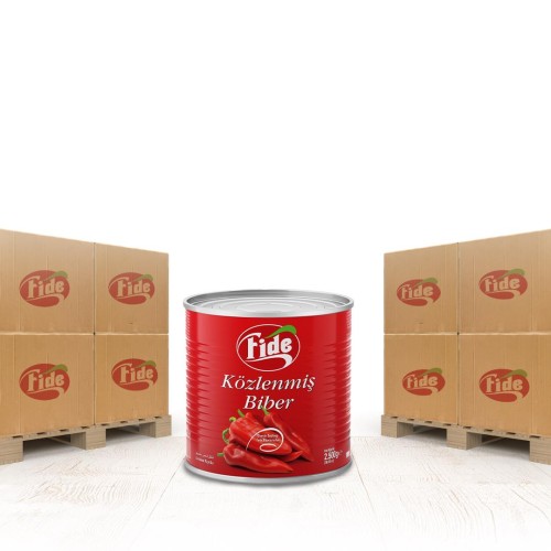 Fide - Fide Közlenmiş Biber 3000 Gr X 330 Adet