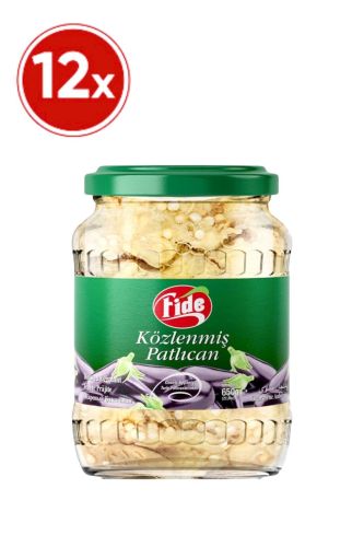 ❗️❗️❗️𝟐 𝐀𝐋 𝟏 𝐎̈𝐃𝐄-𝐊𝐀𝐌𝐏𝐀𝐍𝐘𝐀 𝐔̈𝐑𝐔̈𝐍𝐔̈❗️❗️❗️Fide Közlenmiş Patlıcan 12 X 650 G