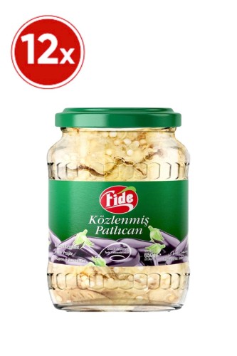 Fide - Fide Közlenmiş Patlıcan 12 X 650 G