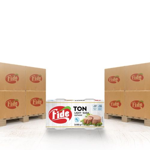 Fide Light Ton Balığı 2 x 160 Gr x 2268 Paket