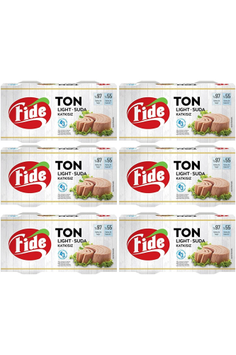 Fide Ton Light 2 X 160 G 6'lı