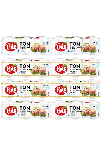 Fide - Fide Ton Light 3 X 80 G 8'li