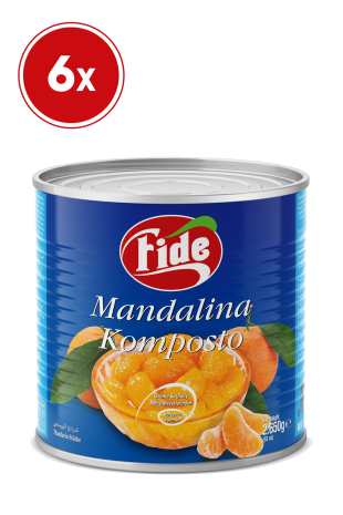 Fide - Fide Mandalina Komposto 6 X 2650 G