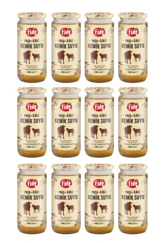 Fide Paça + İlikli Kemik Suyu 12 x 480 ML