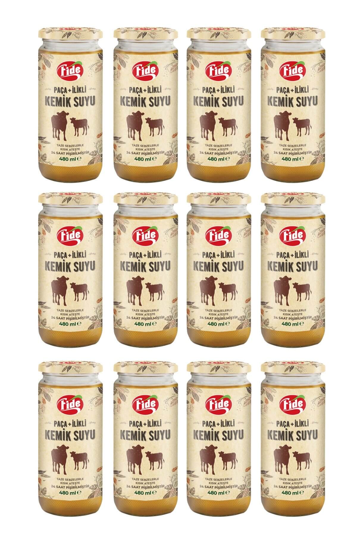 Fide Paça + İlikli Kemik Suyu 12 X 480 ML