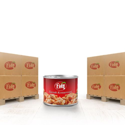 Fide Tavuk Konservesi 200 Gr x 3456 Adet