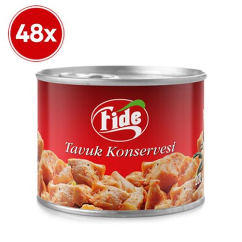 Fide Tavuk Konservesi 48 X 200 G