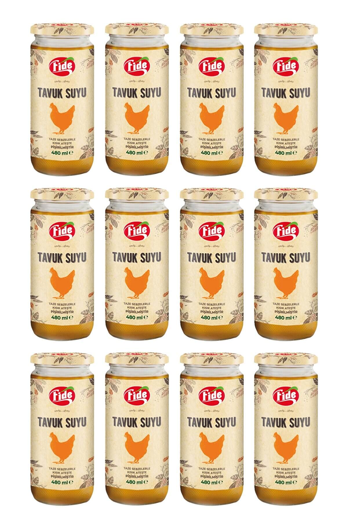 Fide Tavuk Suyu 12 X 480 ML