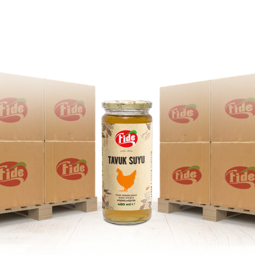 Fide - Fide Tavuk Suyu 480 ML X 1404 Adet