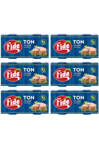 Fide Klasik Ton Balığı 12 X 160 G - Thumbnail