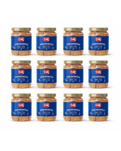 Fide Ton Bonfile Soğuk Sıkım Zeytinyağlı 12 X 185 G - Thumbnail